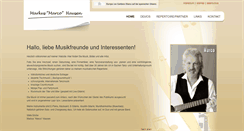 Desktop Screenshot of marco4music.de